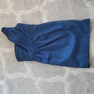 Blue party dress